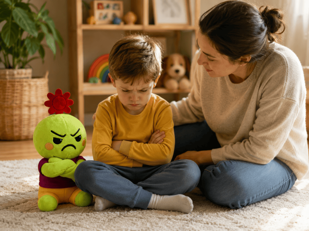 Cómo ayudar a un niño que pega cuando se enfada