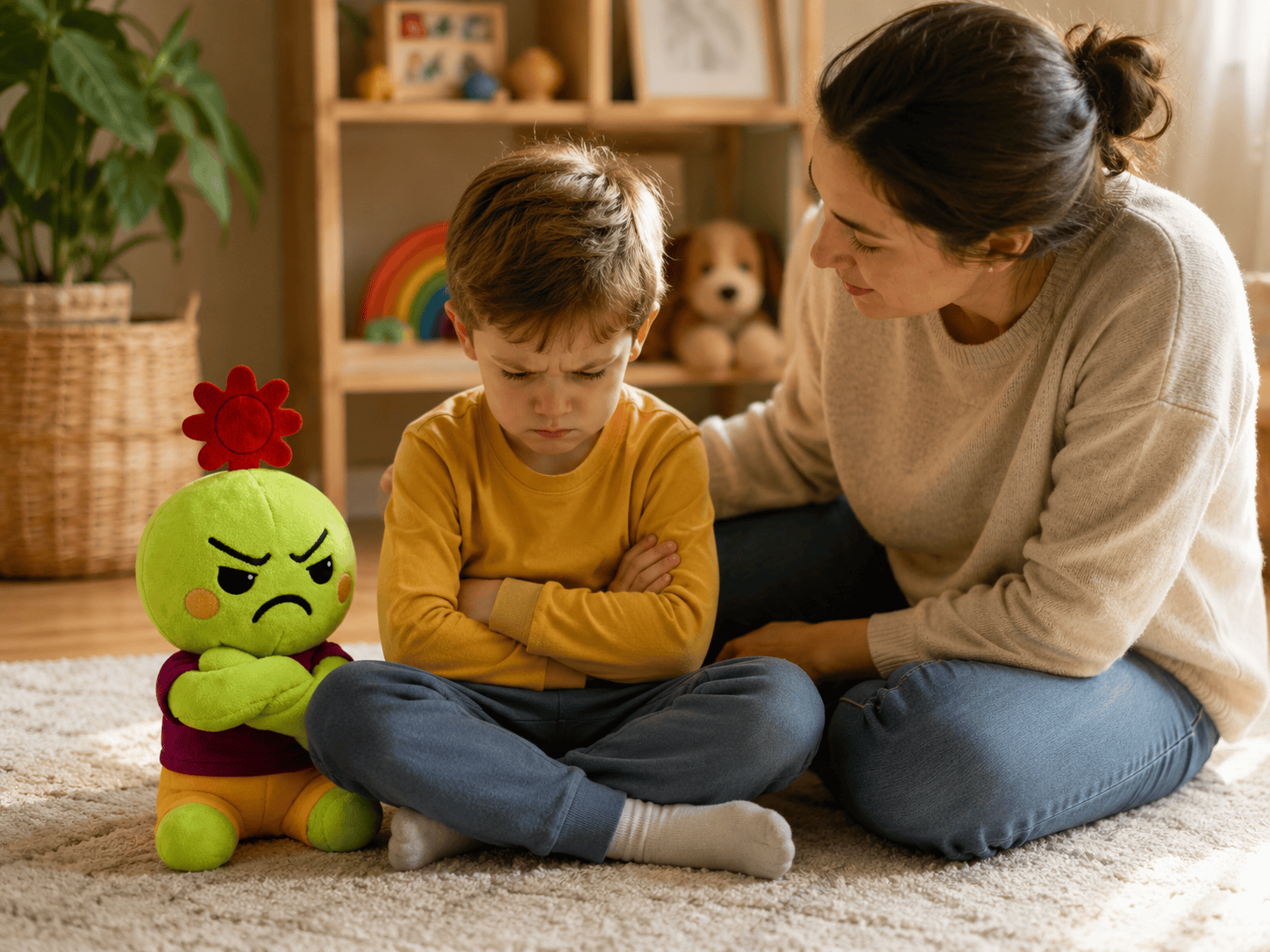 Cómo ayudar a un niño que pega cuando se enfada